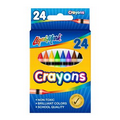24 Pack of Crayons - Assorted Colors